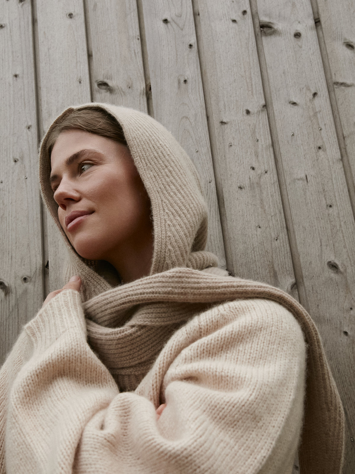 JOSIE BALACLAVA beige melange