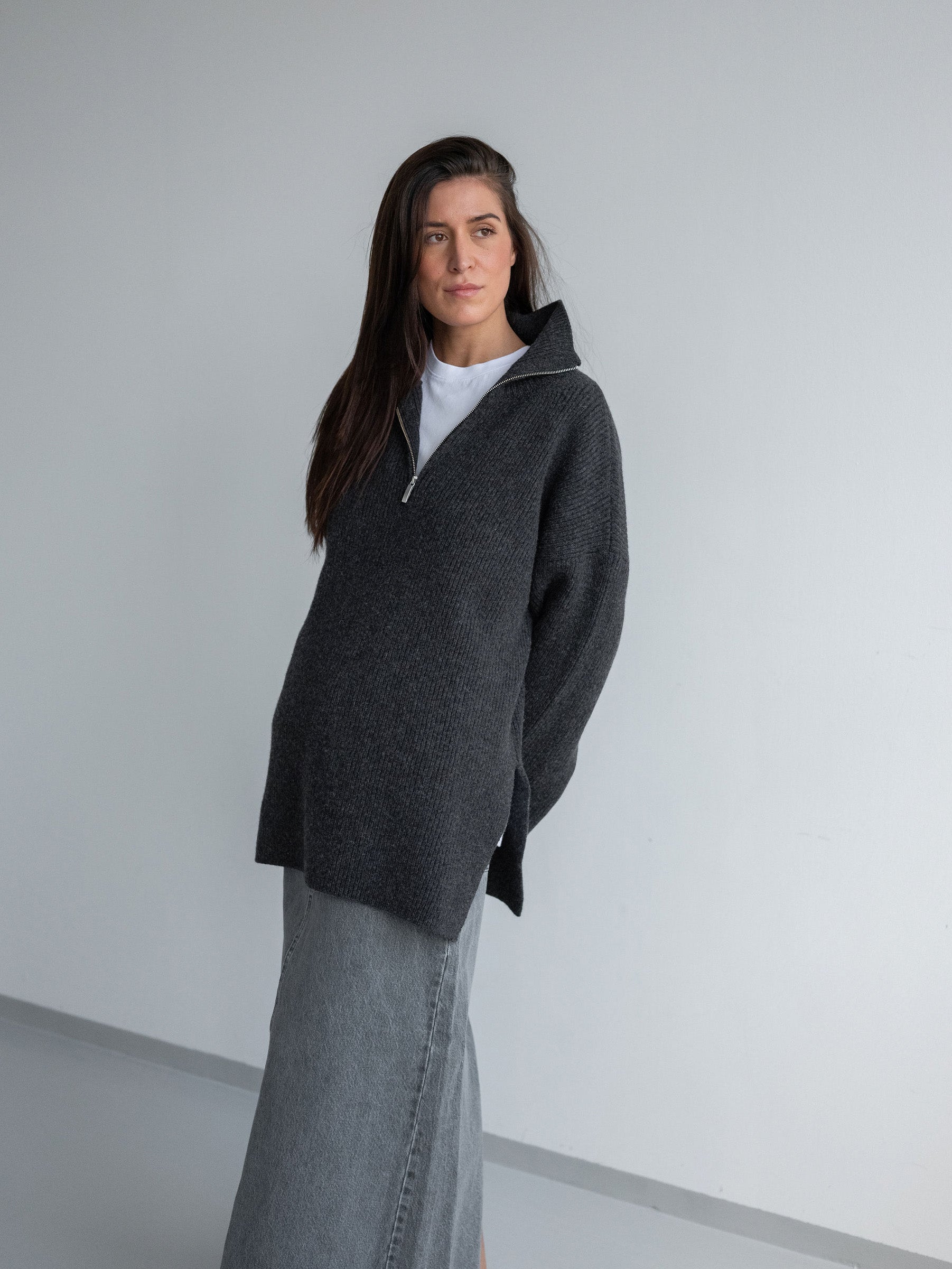 SOHO STUDIOS TILDA dark grey melange