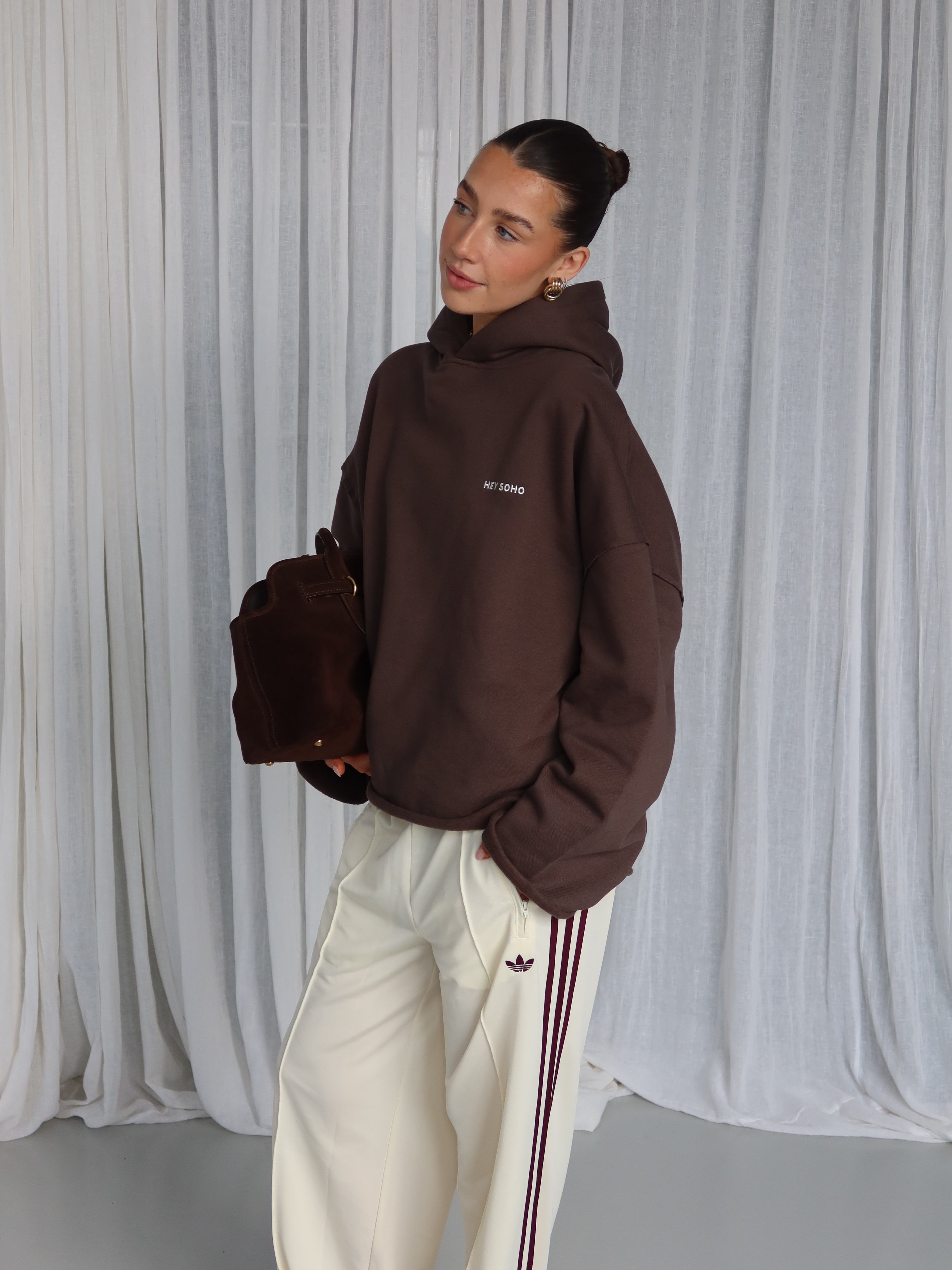 OPEN HEM LOGO Hoodie