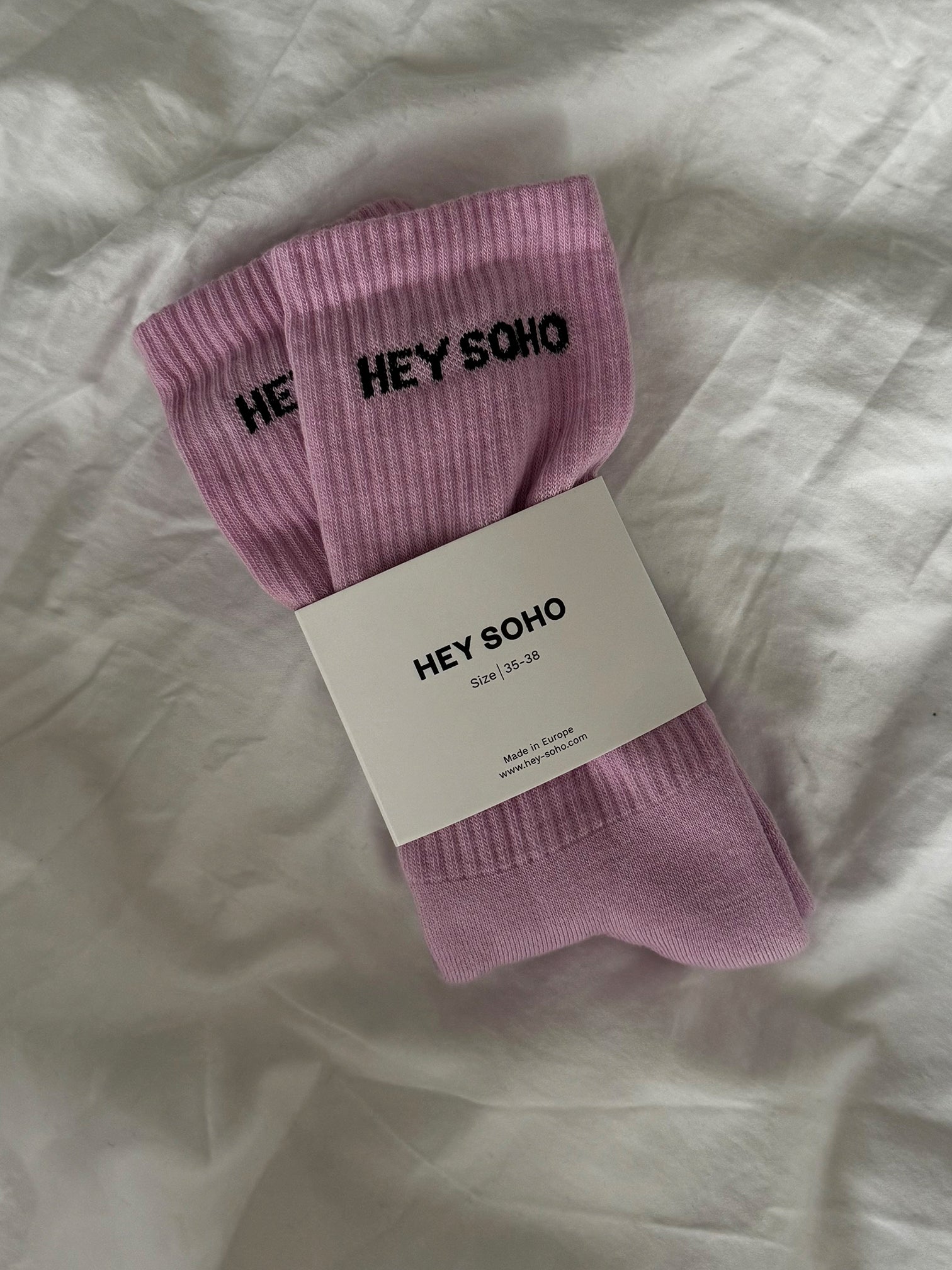 HEY SOHO Logo Socken