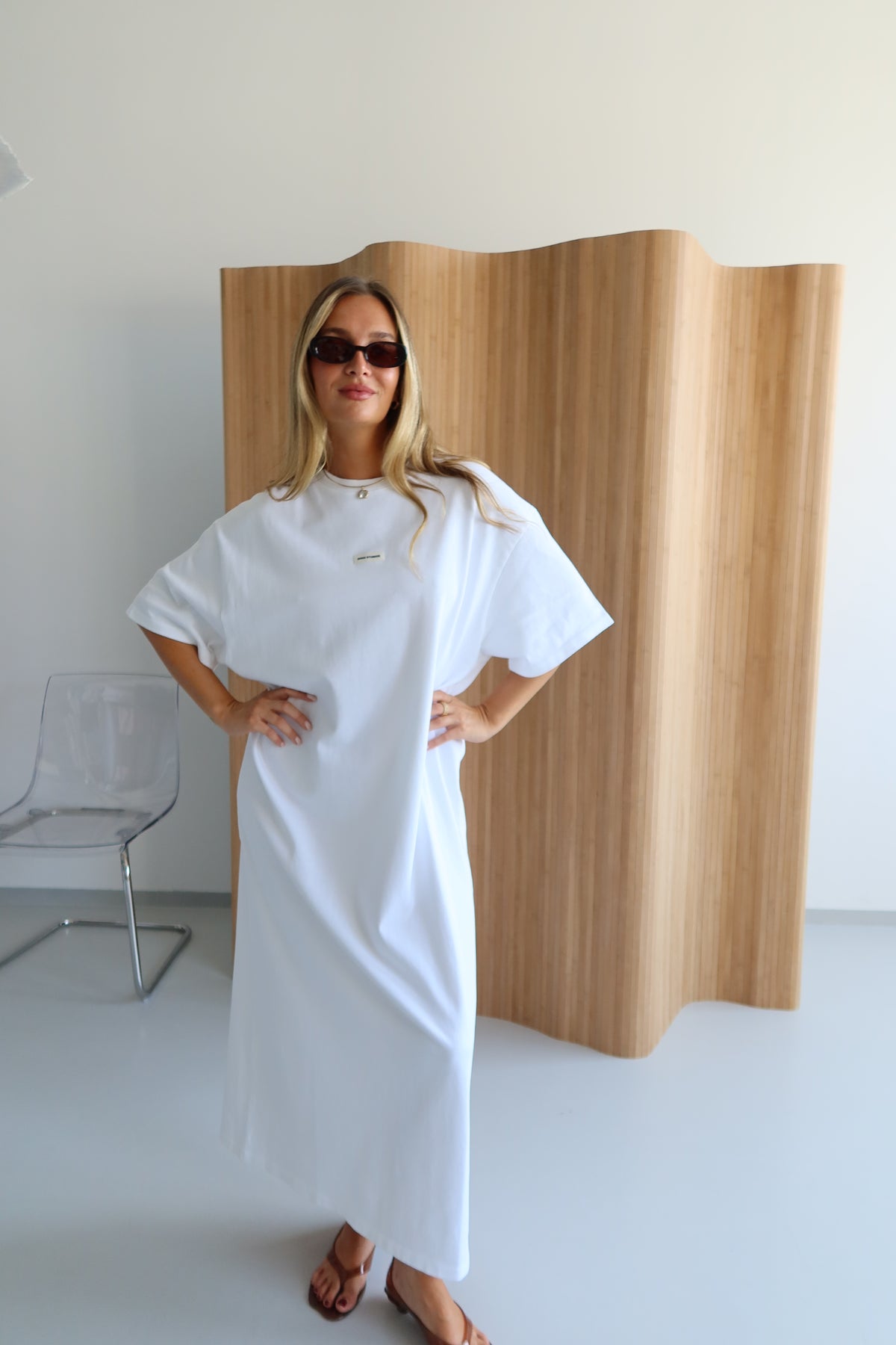 SOHO STUDIOS MAXI DRESS offwhite