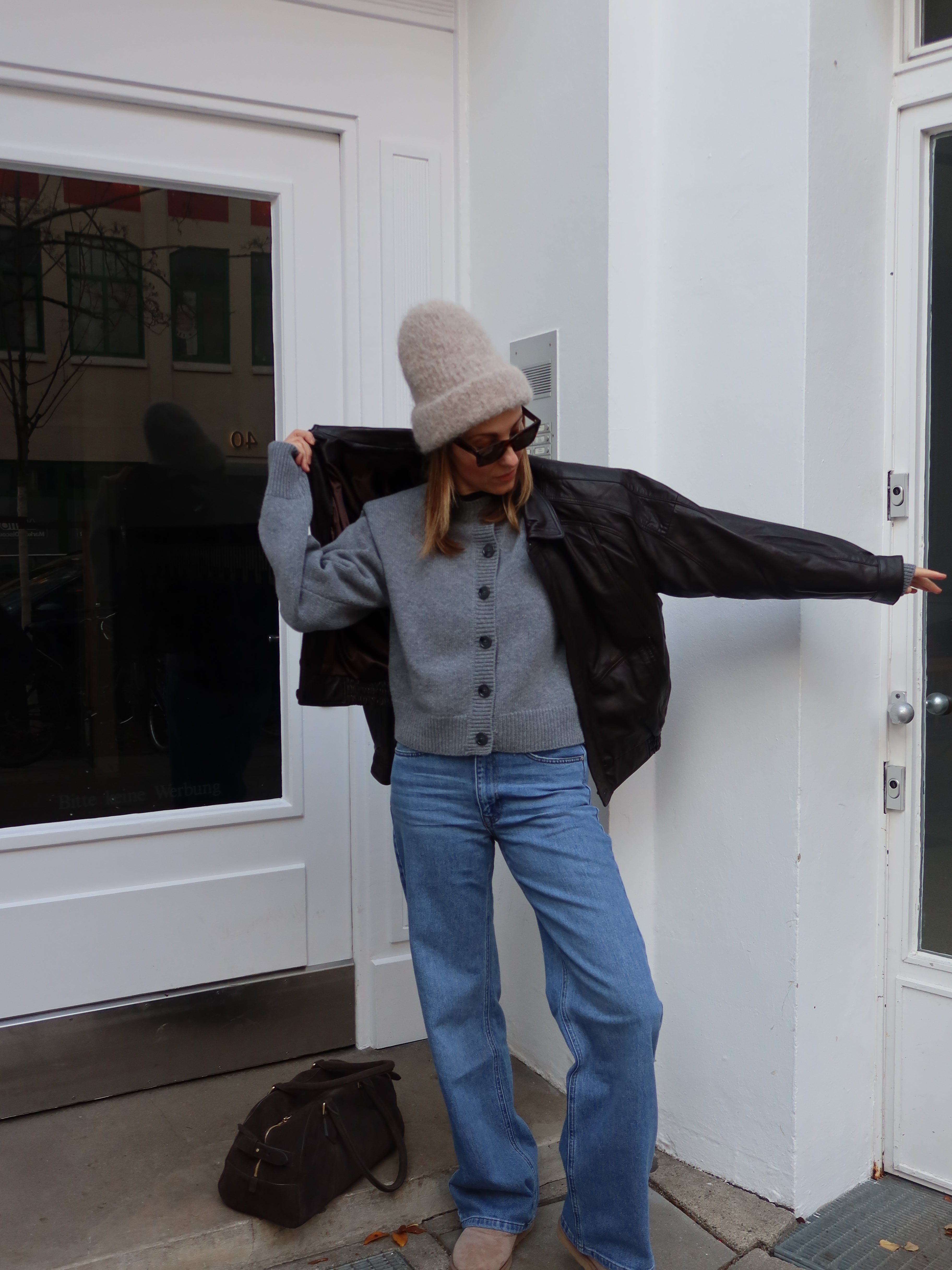 KATE CARDIGAN grey melange