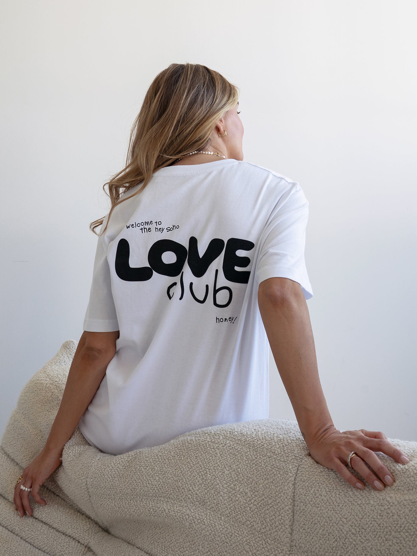 LOVE CLUB T-Shirt white