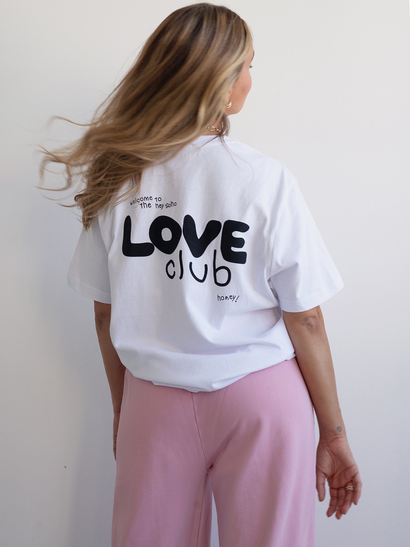 LOVE CLUB T-Shirt white