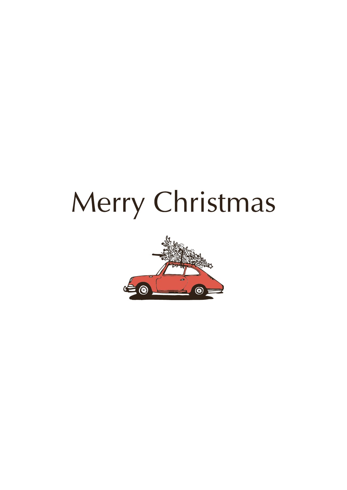 HEY SOHO POSTKARTE "Christmas"