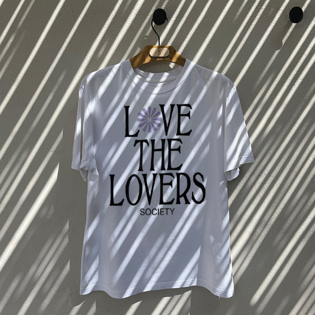 Love the Lovers T-Shirt offwhite - heysoho