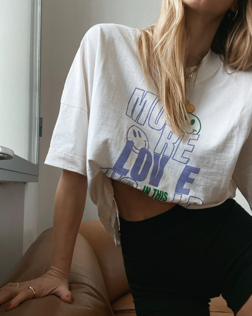 MORE LOVE T-Shirt natur - heysoho