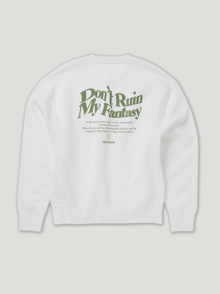Don't Ruin My Fantasy Sweater offwhite - heysoho