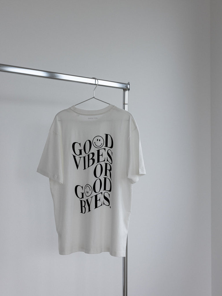 Good Vibes T-Shirt offwhite - heysoho