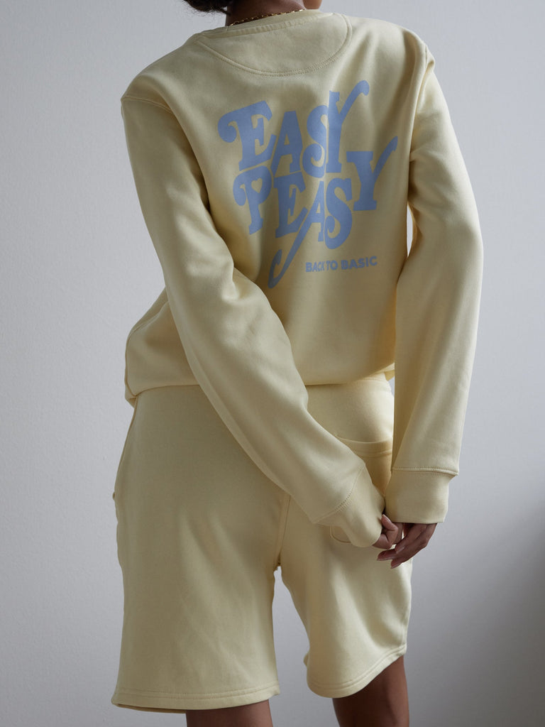 Hey Soho x Nina Bott Easy Peasy Sweater butter - heysoho