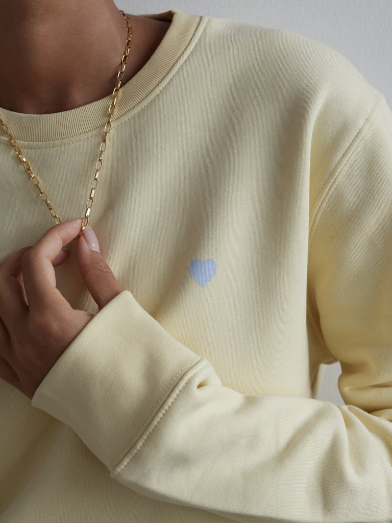 Hey Soho x Nina Bott Easy Peasy Sweater butter - heysoho