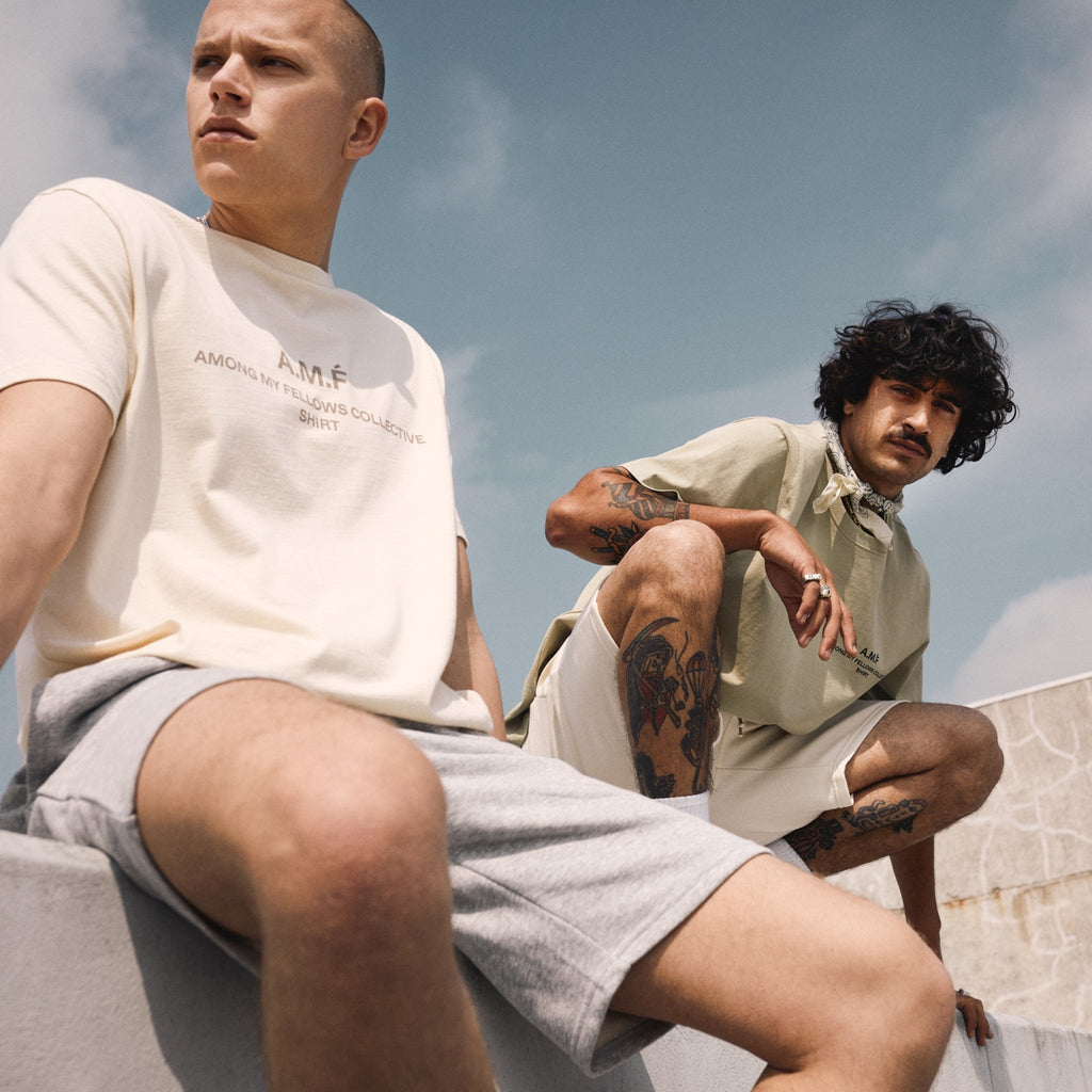 Regular Sweatshorts grau melange - heysoho
