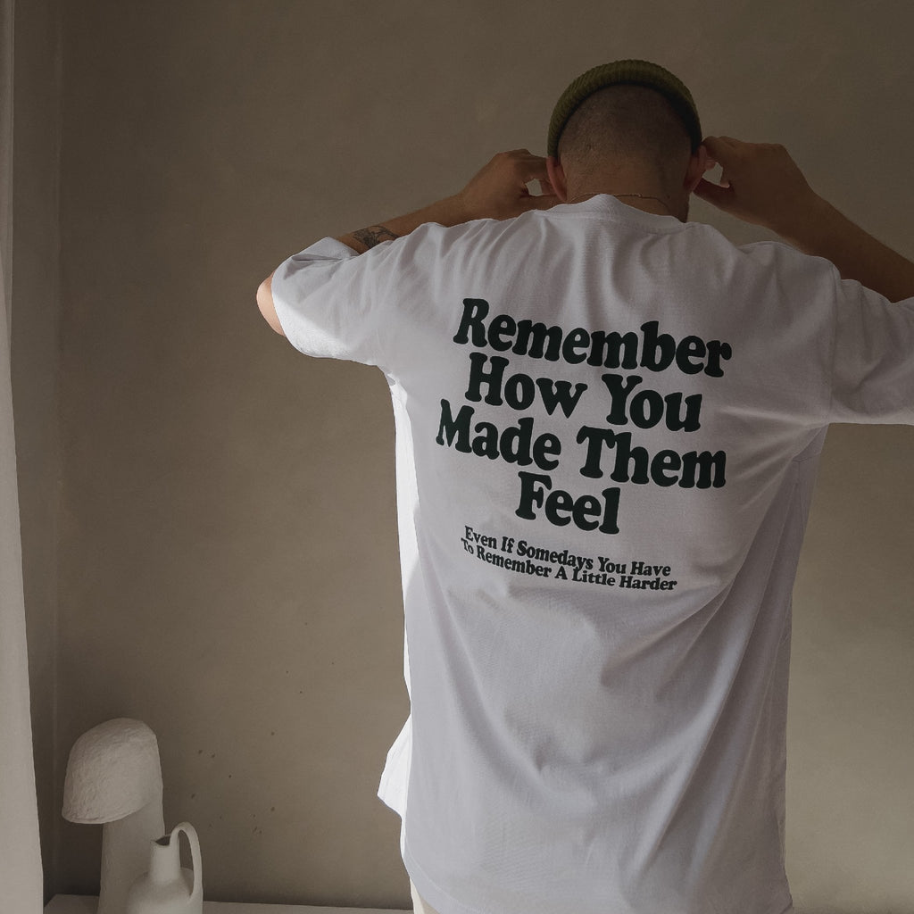 Remember T-Shirt weiß - heysoho