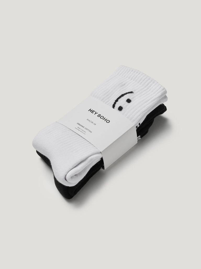 SMILEY Socken Doppelpack - heysoho