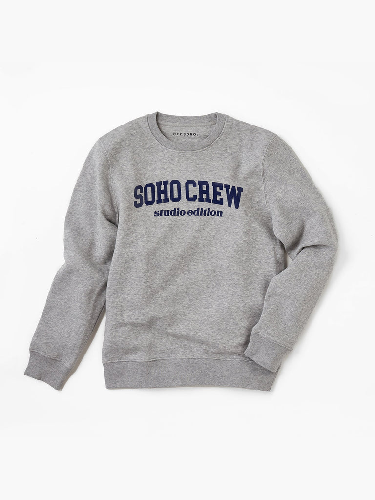 SOHO CREW Sweater grau - heysoho