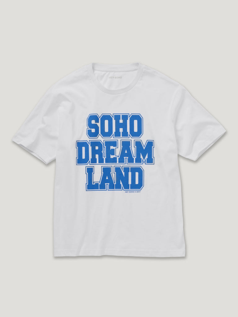 Soho Dream Land T-Shirt weiß/blau - heysoho