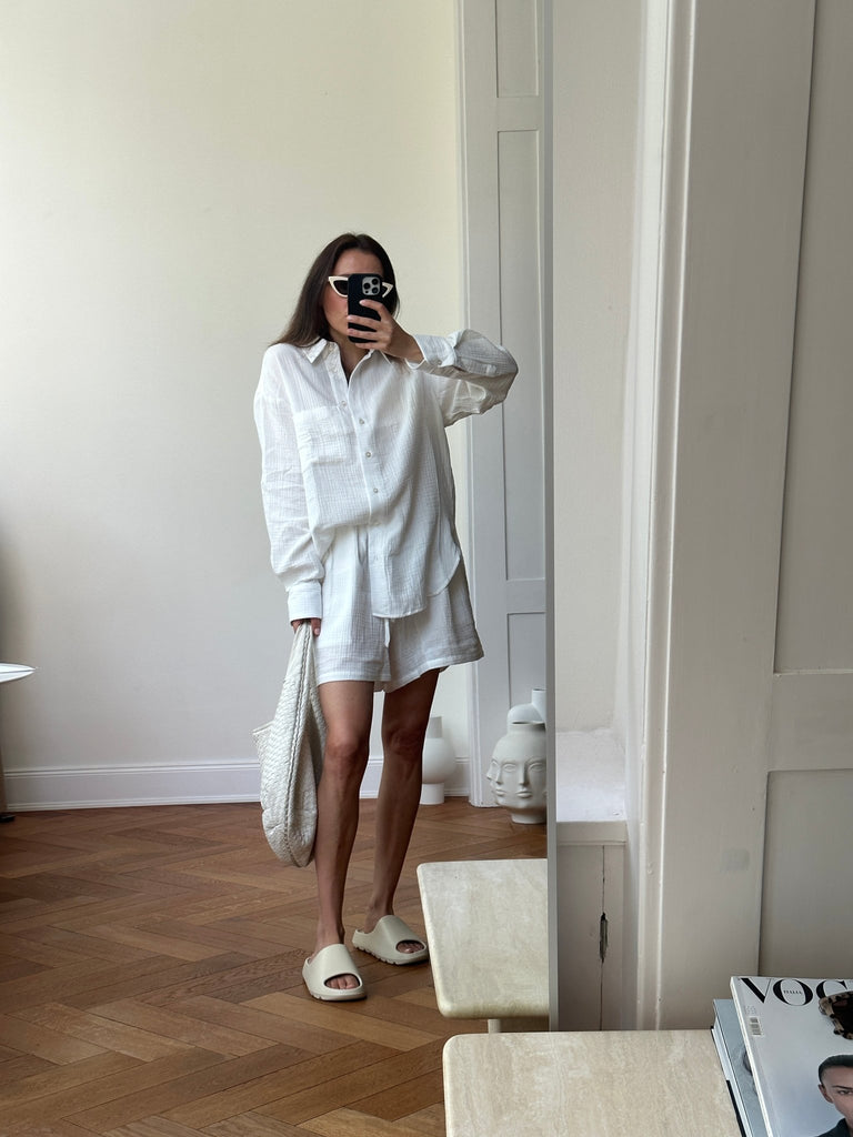 SOHO STUDIOS LUNA Bluse offwhite - heysoho