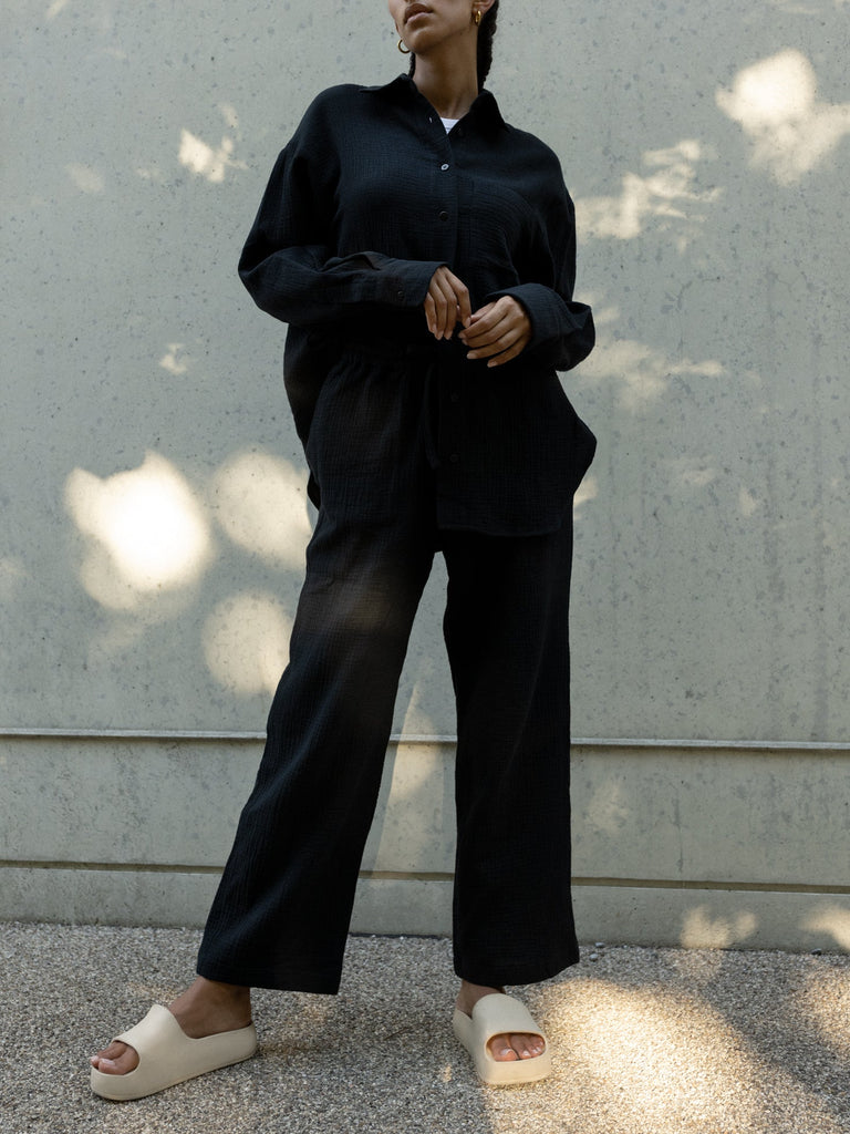 SOHO STUDIOS LUNA Bluse schwarz - heysoho