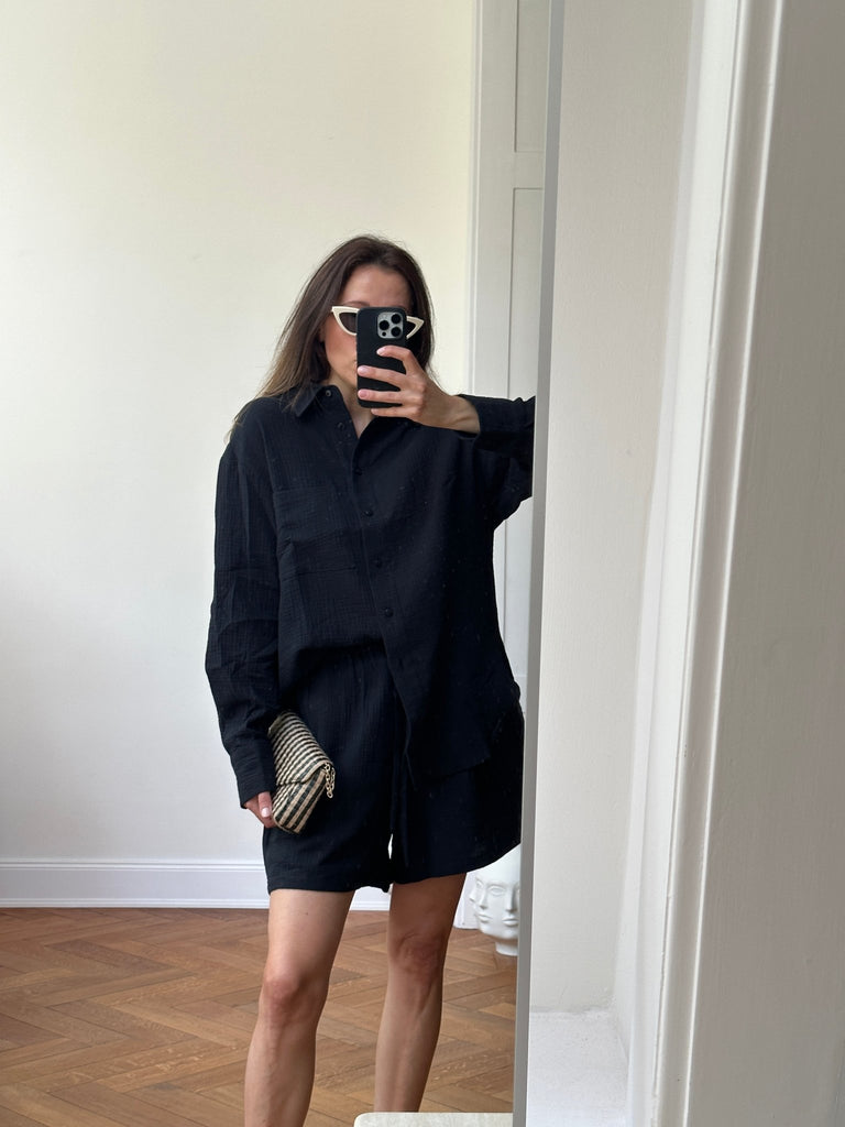 SOHO STUDIOS LUNA Bluse schwarz - heysoho