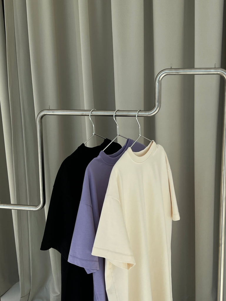 SOHO STUDIOS RUBY T-Shirt Kleid vanilla - heysoho