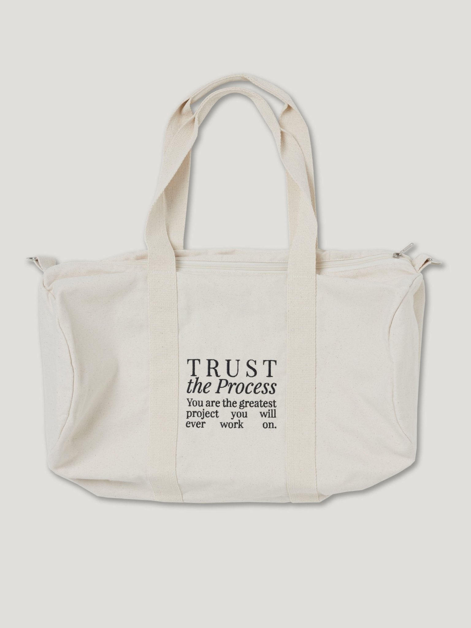 Trust the Process Duffle Bag - heysoho